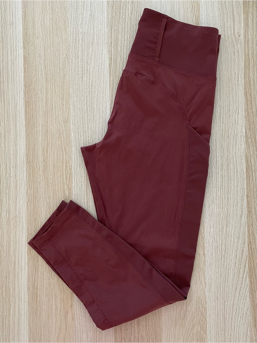 Athleta Trekkin' Hybrid Crop Tight in Rusty Rose